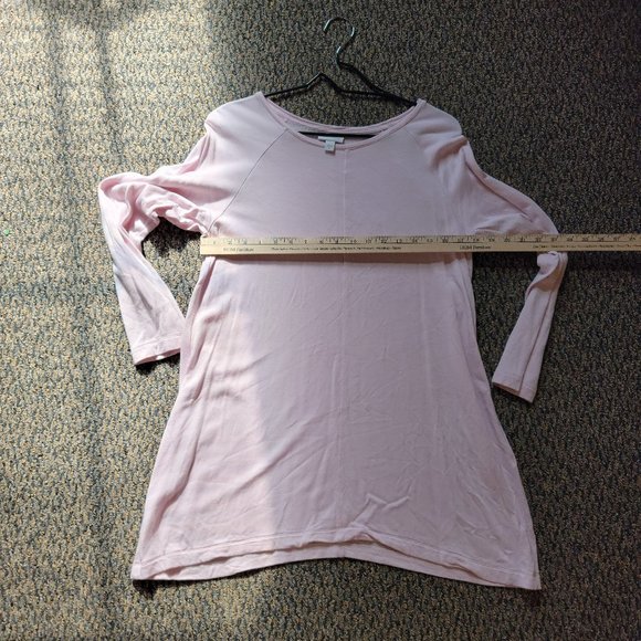 J. Jill Ballet Neck Tunic Top Size Medium - Picture 9 of 10